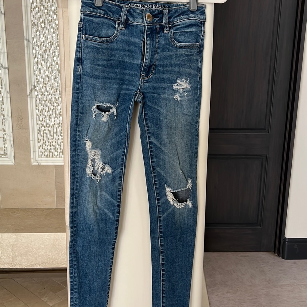 American eagle hi-rise jeggings